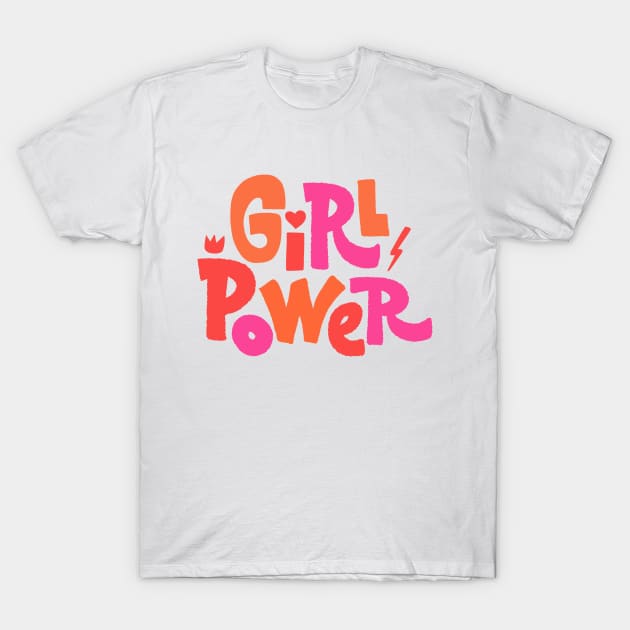 Girl Power T-Shirt by Happy Lime